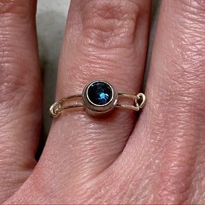 Alex and Ani Ring with Crystal